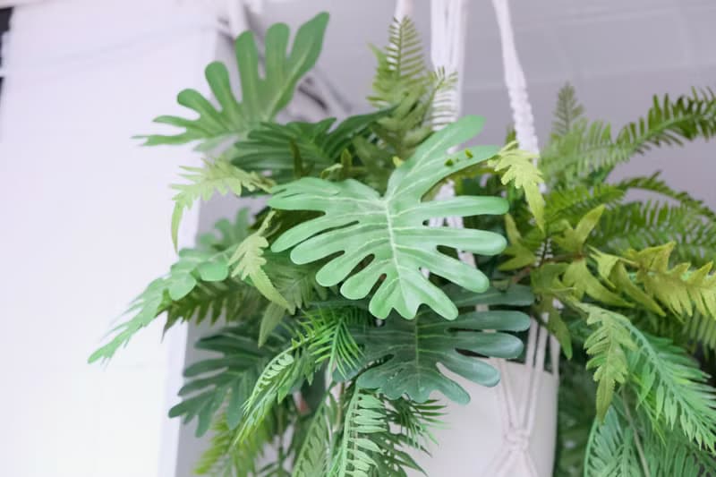 人造植物吊盆設計 空間綠化規劃設計