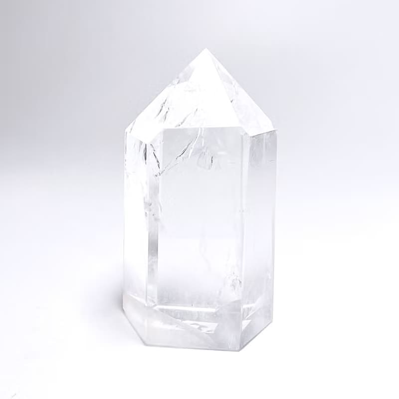 三山。柱 一圖一物 擺件 精品 療癒 l 藍針柱 白幽靈山 爆彩 l