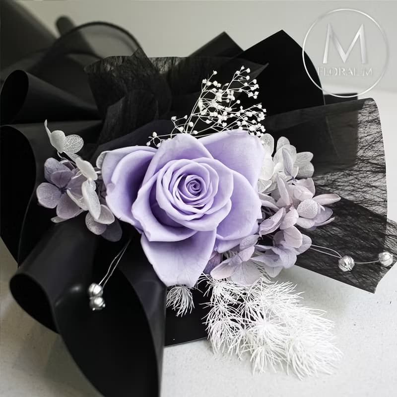 My Love謬思女神永生玫瑰花束