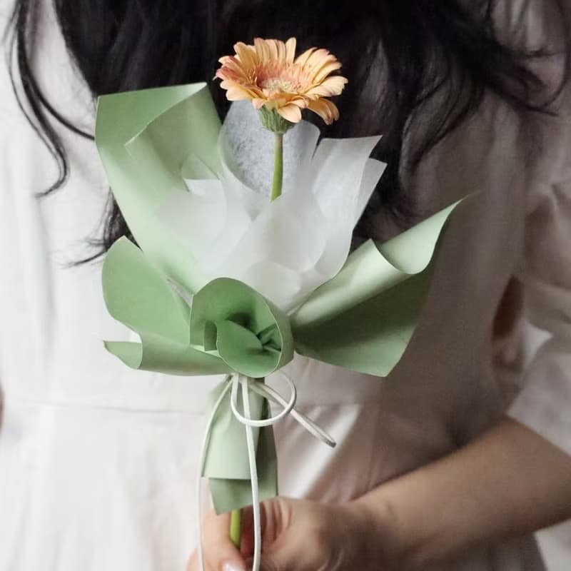 有形有狀母親節 | 暖心單隻鮮花花束 (限到店自取)  花禮