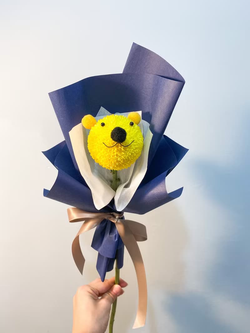 【花曖】小熊花束-鮮花