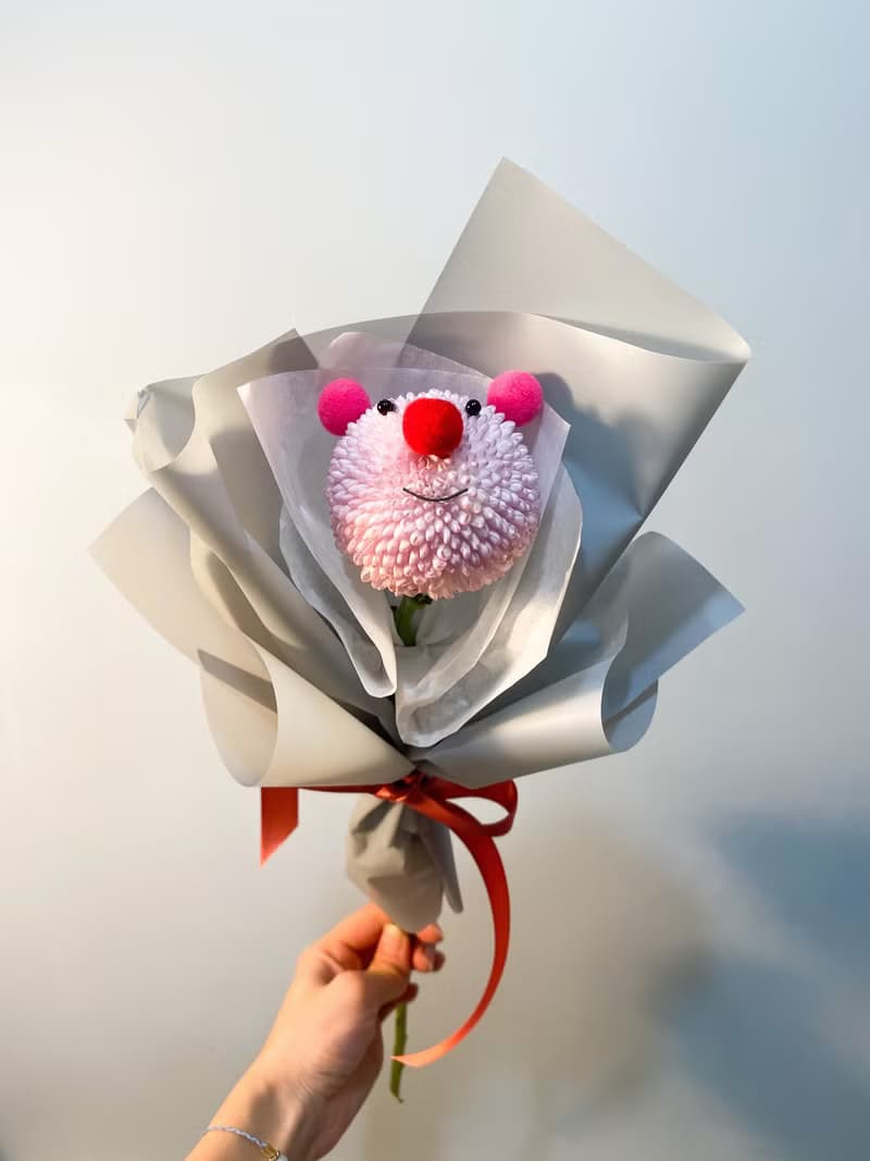 【花曖】小熊花束-鮮花