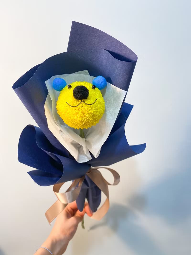 【花曖】小熊花束-鮮花