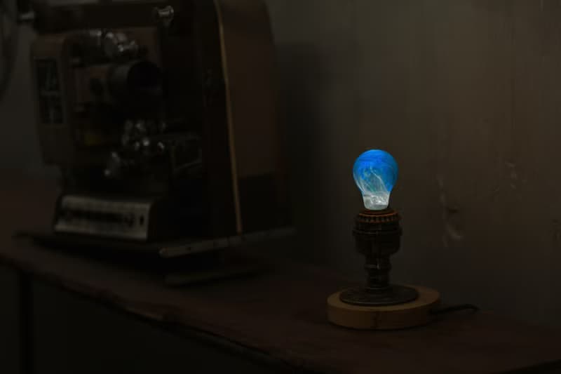 流光宇宙系列 色彩繫手繪燈泡 原創樹脂實心藝術小夜燈氣氛燈床頭