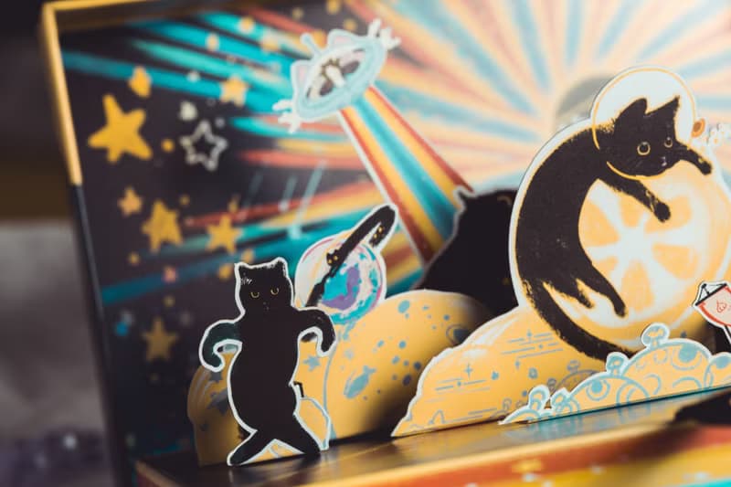 太空貓游卡撲克牌禮盒