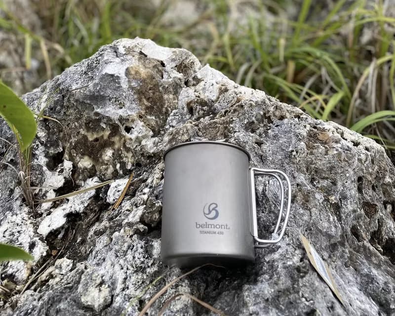 【日本製】belmont × 鴛鴦茶餐廳 限定版鈦杯組合 -香港情懷滿分