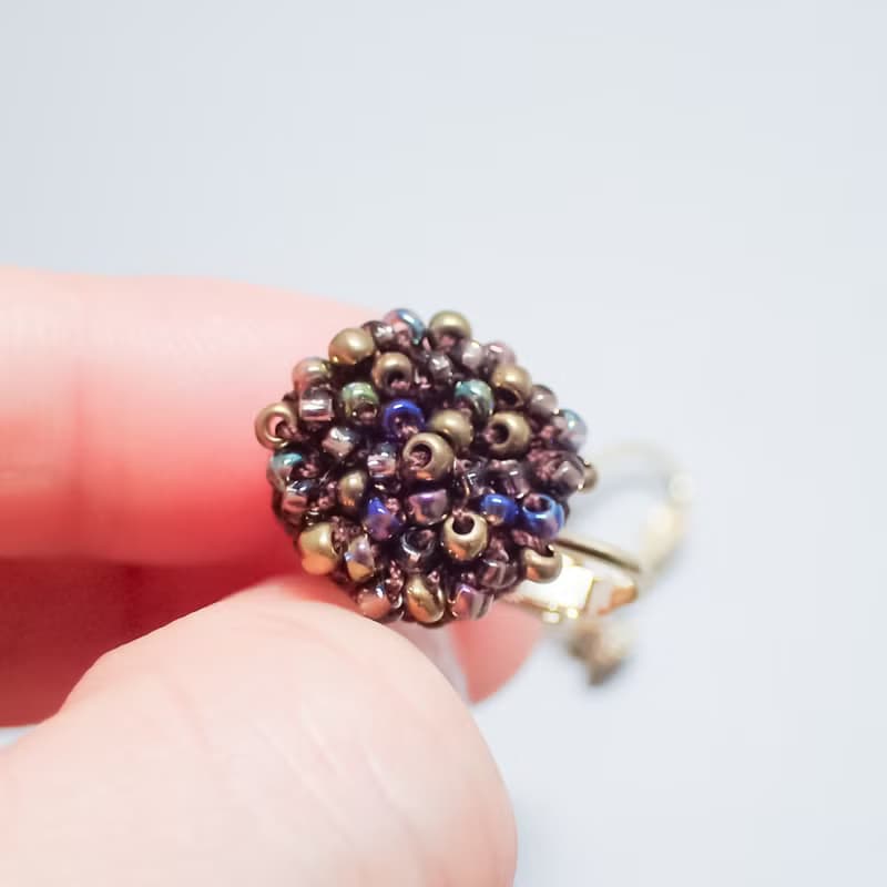 Beads circle 耳環/耳飾