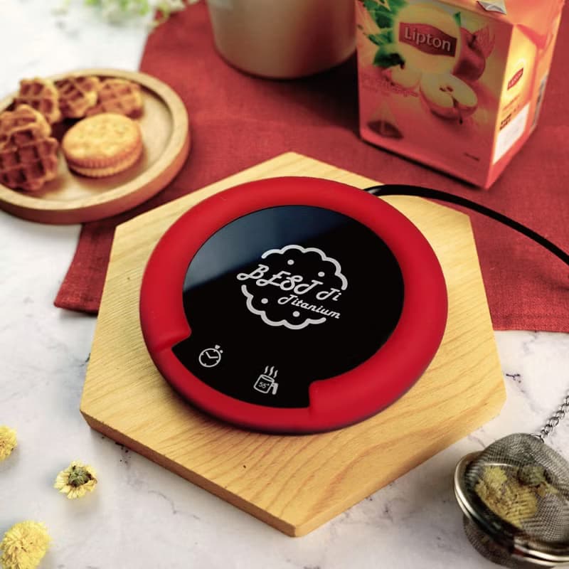 純鈦暖心餅乾杯 馬克杯 冰炫彩 原木質感