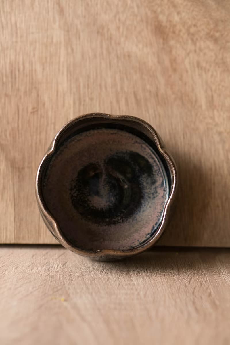 柴燒櫻色花型水洗