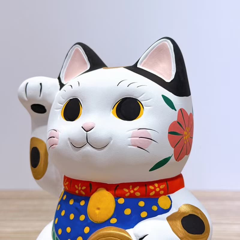 【梅香納財】日本谷中堂招財貓 | 松竹梅