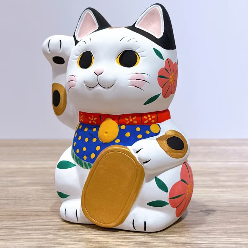 【梅香納財】日本谷中堂招財貓 | 松竹梅