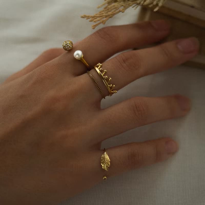 暮光系列 - SELECT V * 黃銅戒指