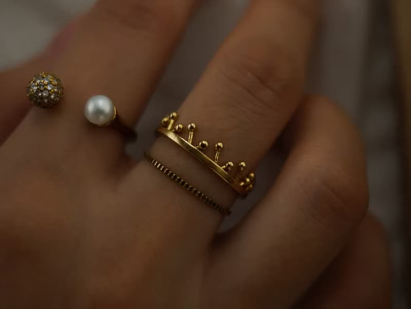 暮光系列 - SELECT V * 黃銅戒指