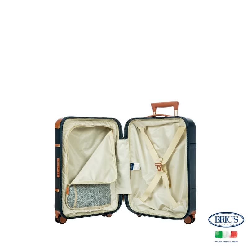 【BRIC' S】Bellagio3 21吋 防盜拉鍊箱 深藍