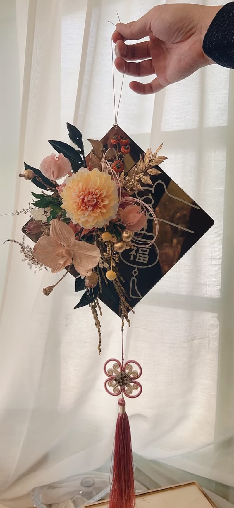 永生花新春掛飾