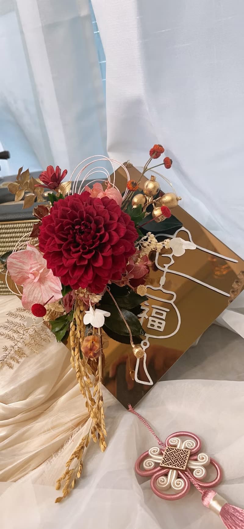 永生花新春掛飾