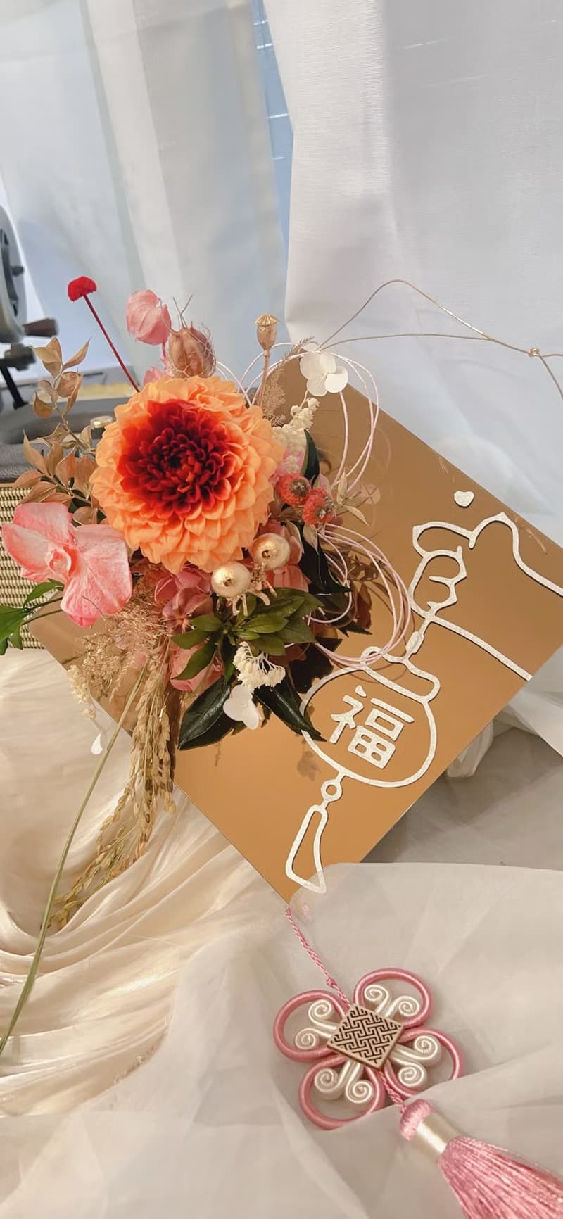 永生花新春掛飾