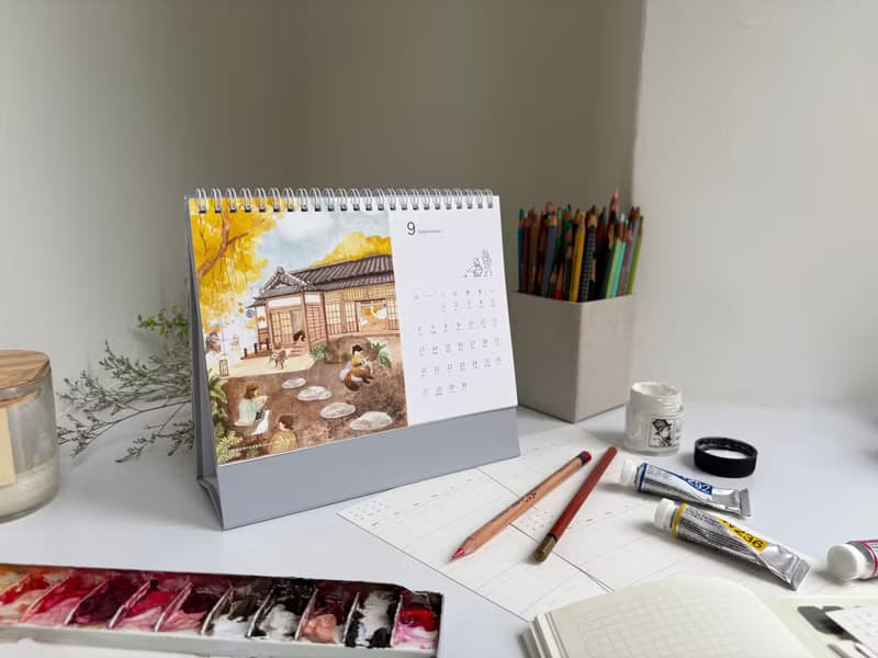 【 漫遊系列 】 2026臺灣動物漫遊桌曆 / 瘋設祭現取免運