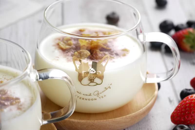 法鬥的燙金玻璃茶杯・2組入全套裝【冷/熱用】