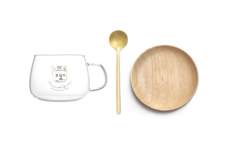法鬥的燙金玻璃茶杯・2組入全套裝【冷/熱用】