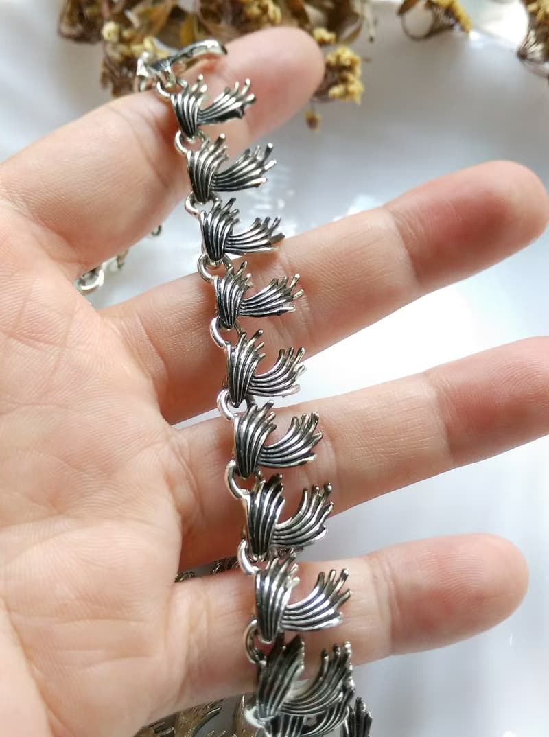 【西洋古董飾品】銀色調 個性 項鍊 頸鍊 短鍊