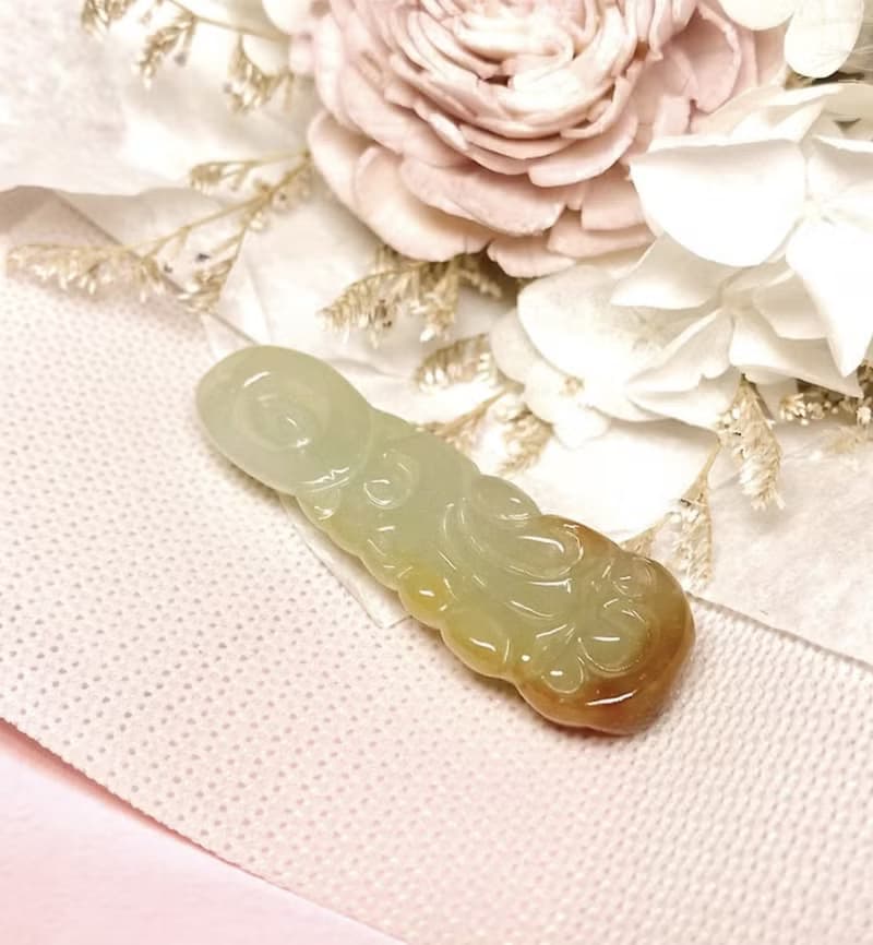 冰飄紅翡翠觀音菩薩項鍊 | 天然緬甸玉A貨翡翠 | 送禮