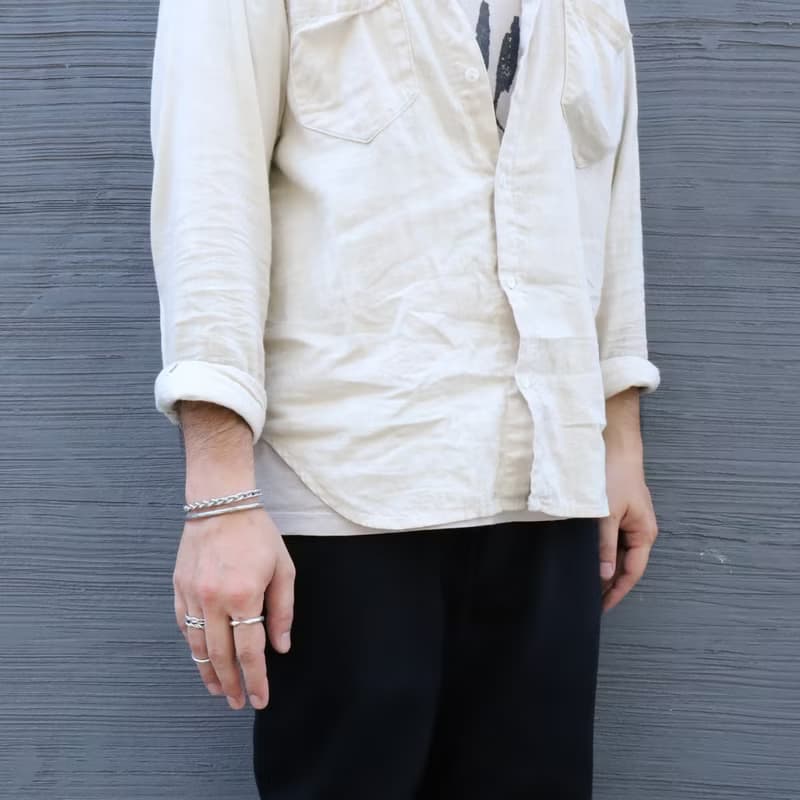 錫×銀戒指 線錘錫戒指