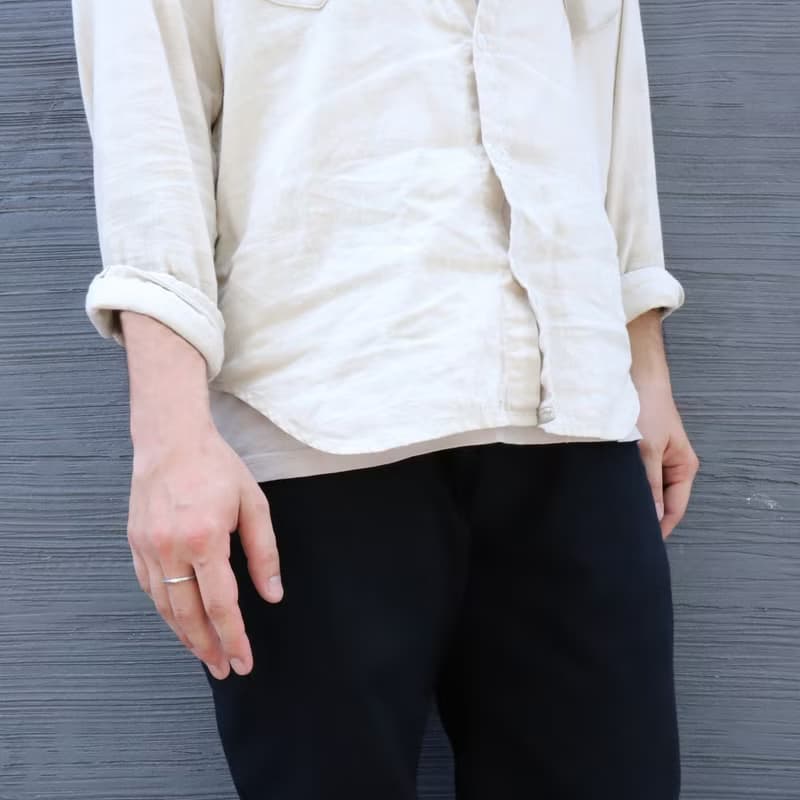 錫×銀戒指 線錘錫戒指