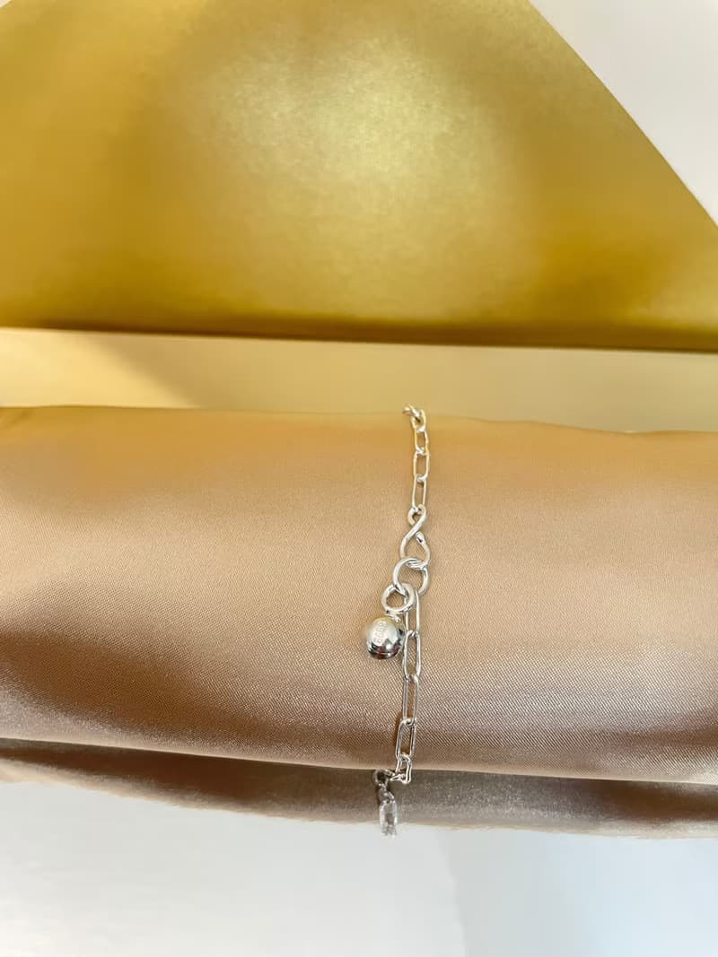 999純銀手鍊 手作銀飾 匠心打造 線寬3mm 長度可調