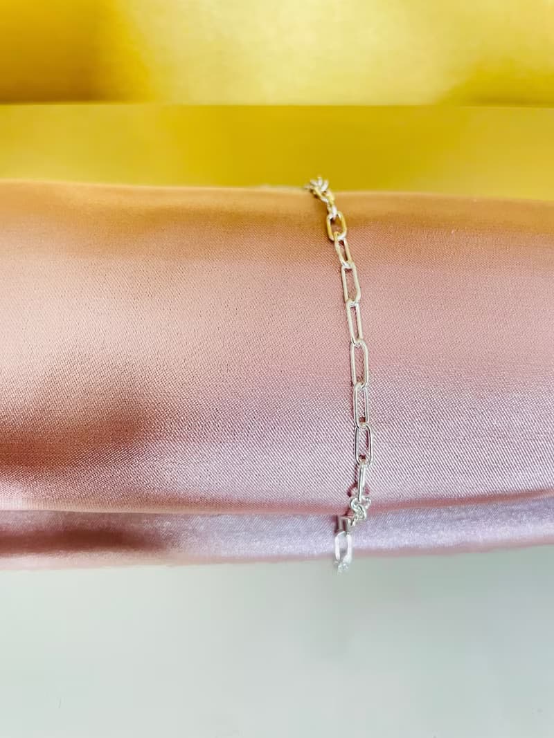 999純銀手鍊 手作銀飾 匠心打造 線寬3mm 長度可調