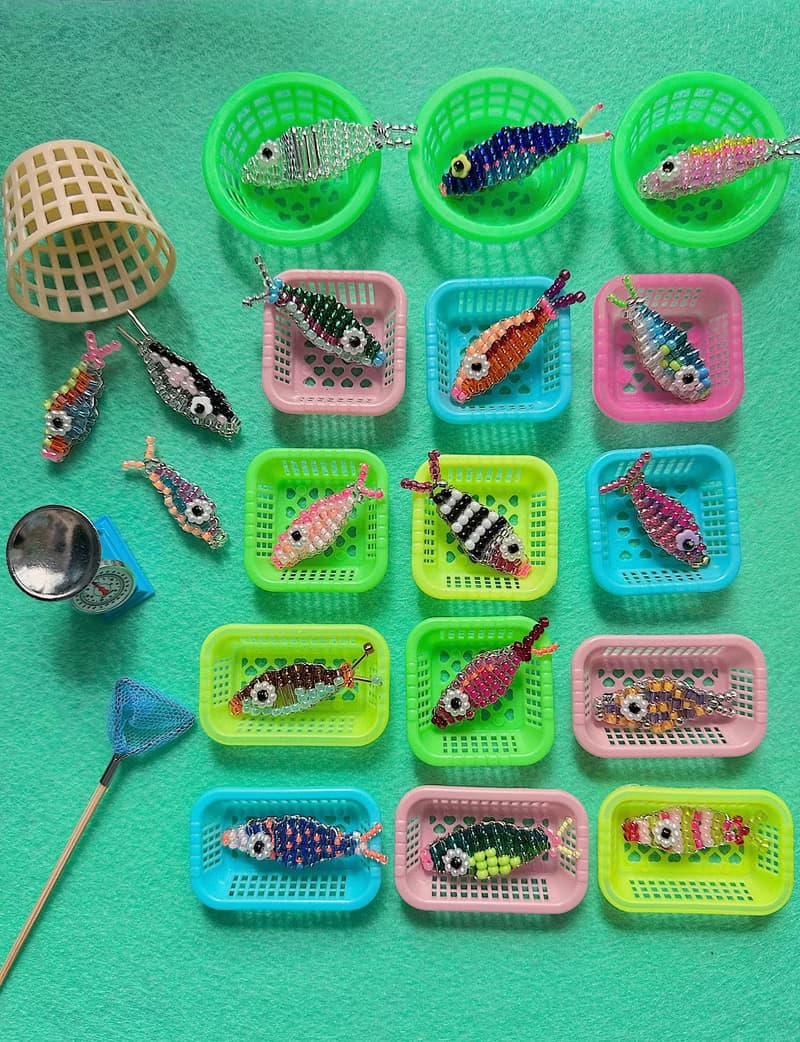 夏日 海灘 釣魚 可愛 項鍊 禮物 時尚 另類 歐美