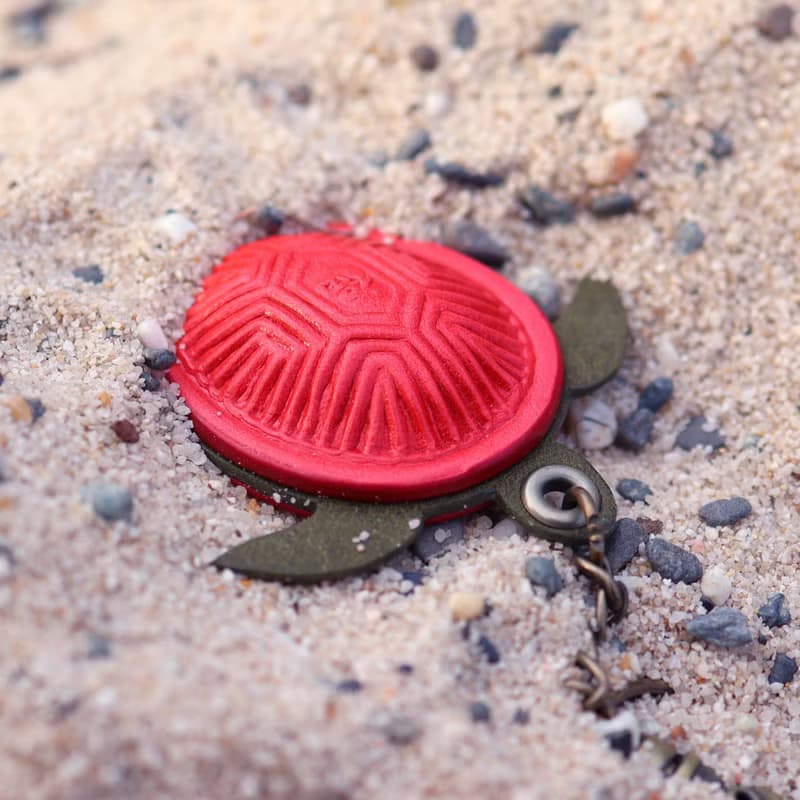 【平安歸】小海龜吊飾 紅龜粿小海龜 福龜 2色 生日禮 聖誕節禮物