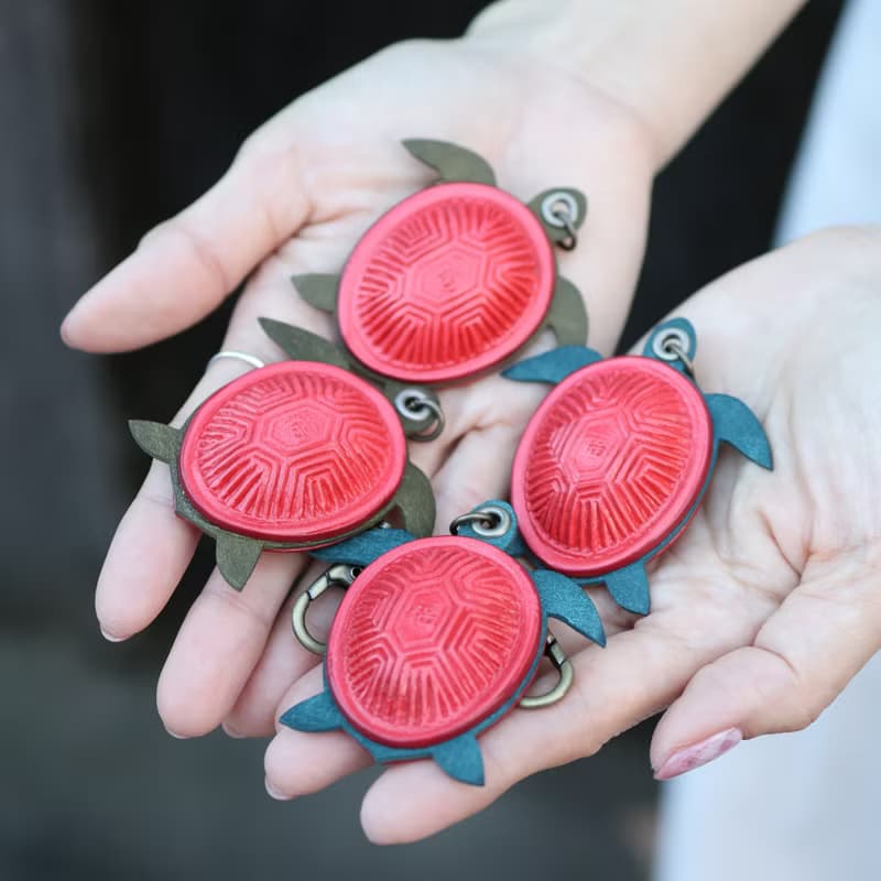 【平安歸】小海龜吊飾 紅龜粿小海龜 福龜 2色 生日禮 聖誕節禮物