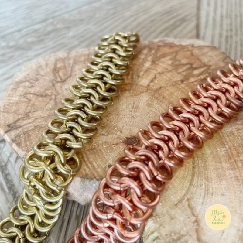 圈圈循環手鍊 純銅鏈