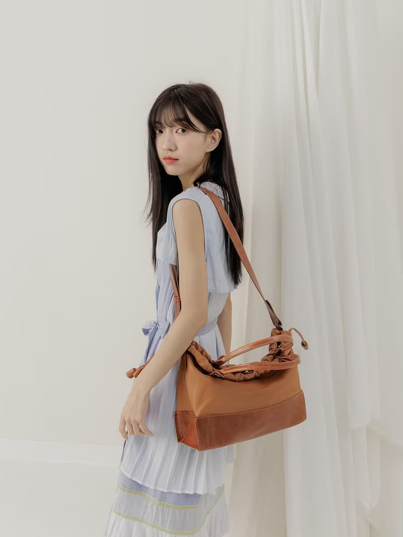 supportingrole 真皮3用復古多功能設計手提肩側背包 咖啡