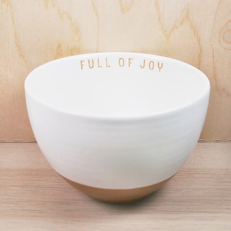 字句 JOY【Hallmark-禮品 手拉杯陶碗】