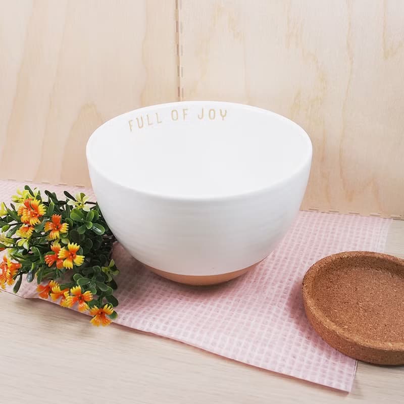 字句 JOY【Hallmark-禮品 手拉杯陶碗】