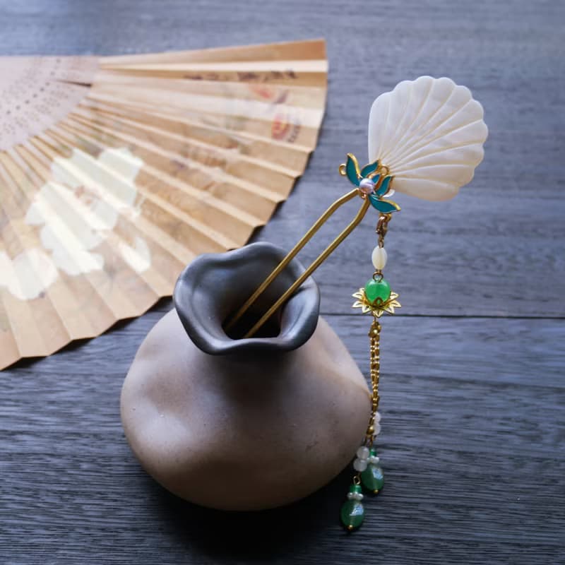 【墨徽閣】水中蓮髮釵