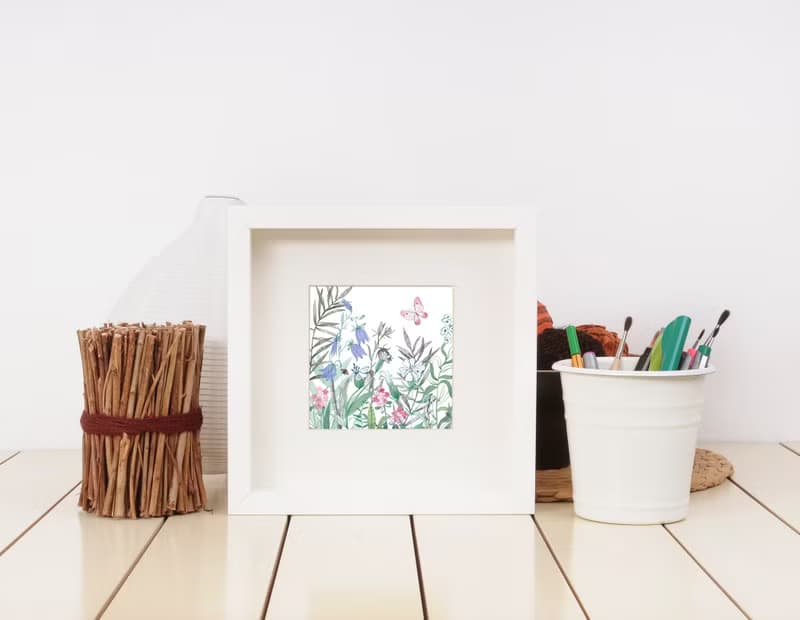 【數位】兩套植物可列印 JPEG 花卉印刷海報牆畫廊牆藝術