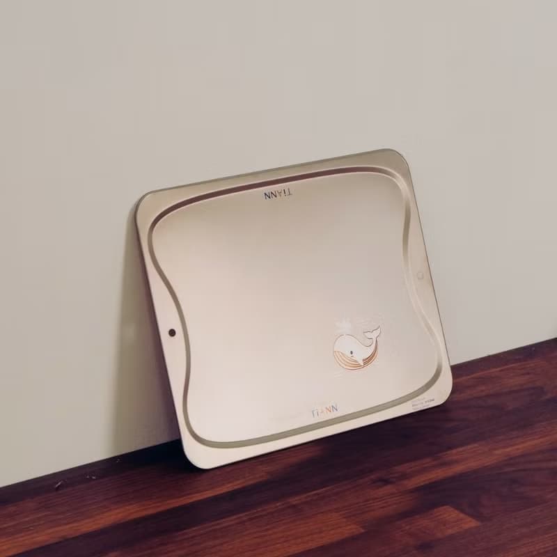 【大砧板+小方盤】純鈦砧板 烤肉托盤/戶外餐具/露營餐盤/烤盤