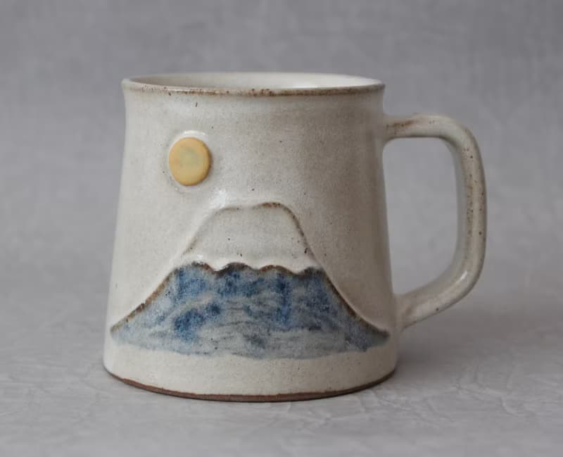 滿月版 富士山 耳掛咖啡杯