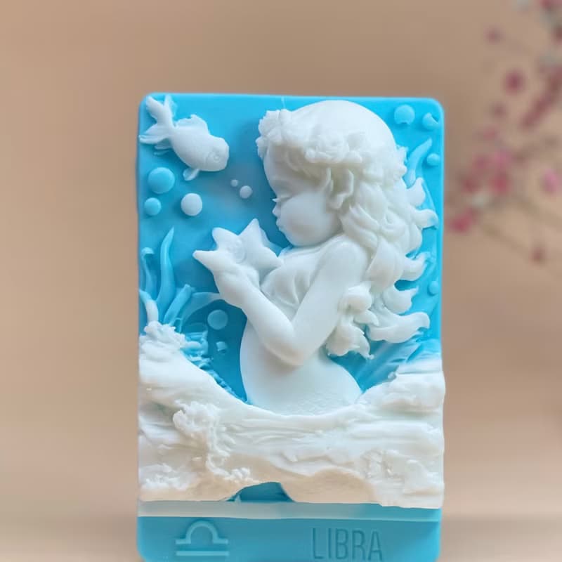 美人魚/香氛皂 12星座/天秤座 手工皂