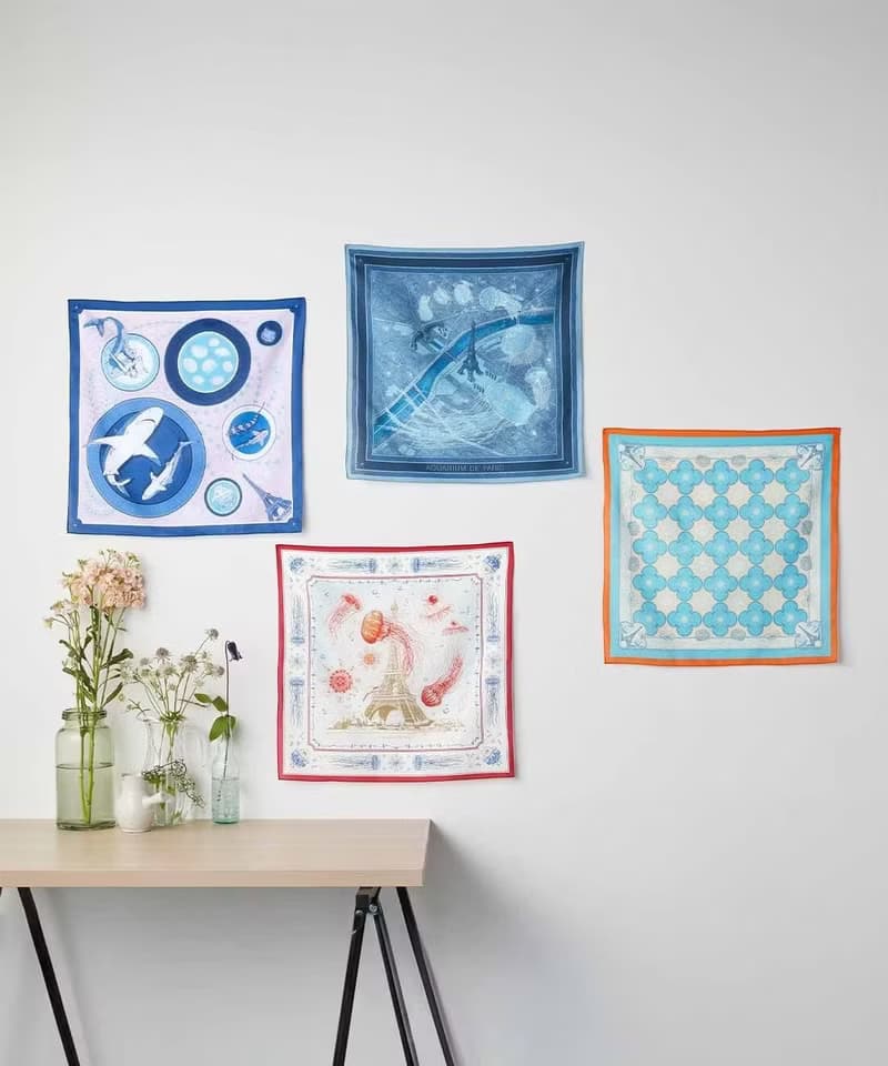 【YOU+MORE!】法國巴黎水族館聯名-大尺寸多用途領巾 送禮