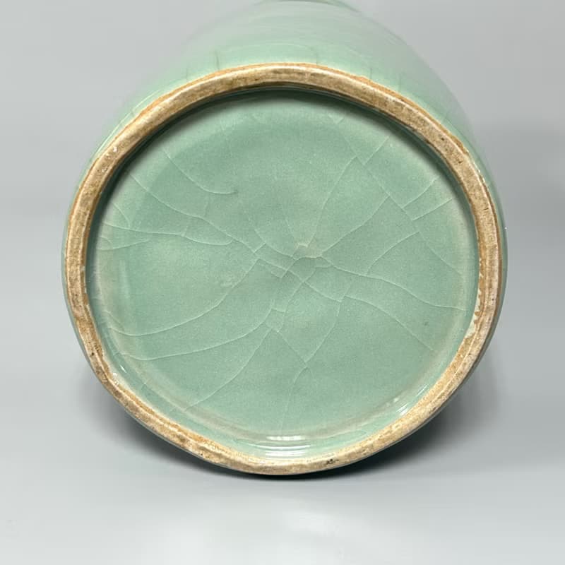 南宋 龍泉窯 青瓷鳳耳瓶