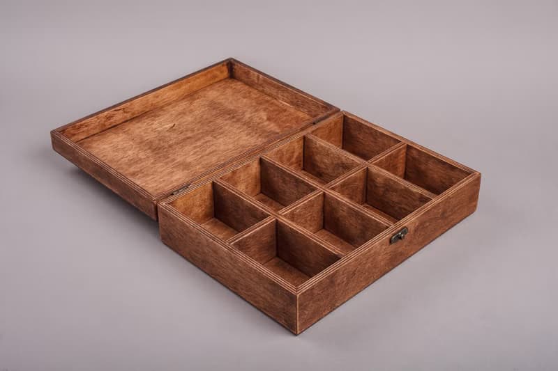 Personalized Watch Box for 4, 6, 8, 10 Watches - Custom Mens Jewelry Organizer