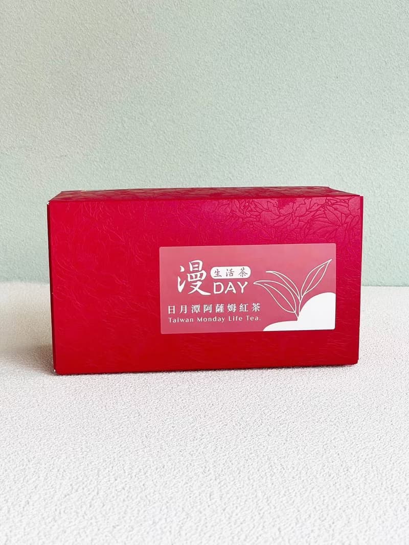 漫Day生活茶 阿薩姆紅茶 袋茶包禮盒40入附贈提袋 日月潭紅茶