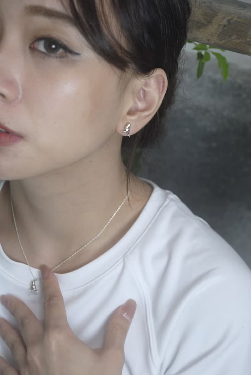 二毛銀【動物系列─小麻雀-耳針】銀 or 金