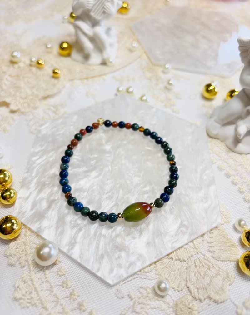 鳳舞翠青  水晶手鍊