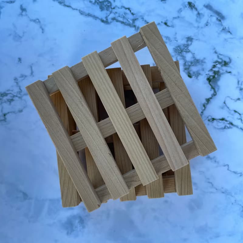 棧板造型杯墊 底托 花盆座