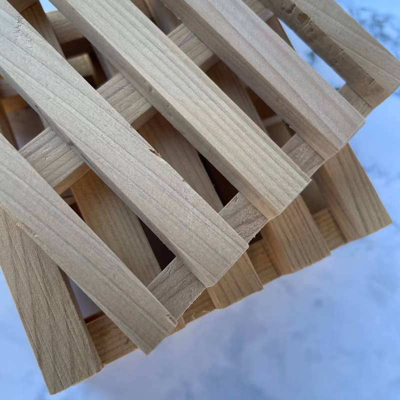 棧板造型杯墊 底托 花盆座